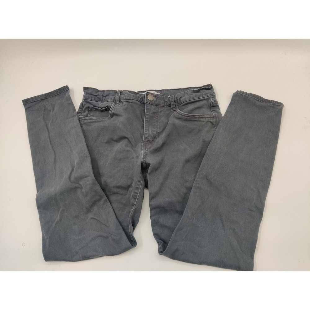LOFT Made and Loved Gray Skinny Pants Womens Size 27 4 Cotton Blend Stretch